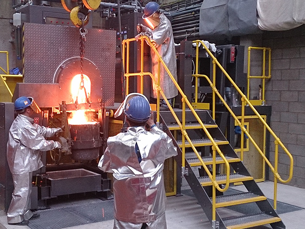 Development strategy increases business for the UK’s leader in rebuilt induction furnaces